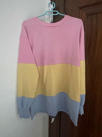 pastel beach sweatshirt
