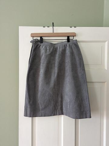 Suede Skirt