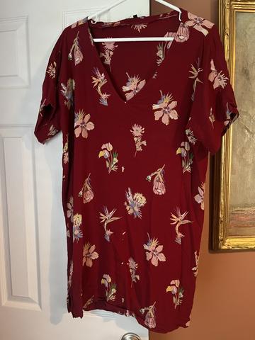 Floral Shift Dress