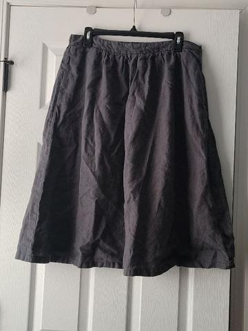 Flat Front Skirt