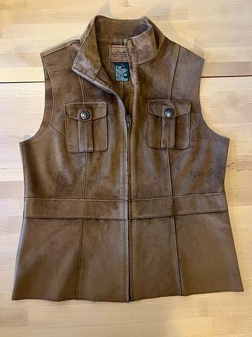Microsuede vest