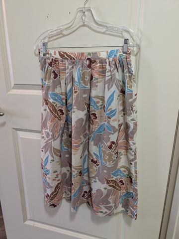 TJ Floral Skirt