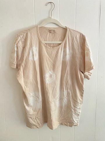 Natural Dye Shibori Tee Shirt