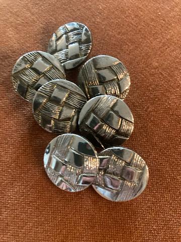 Vintage braided buttons