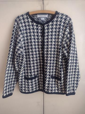Houndstooth Cardigan
