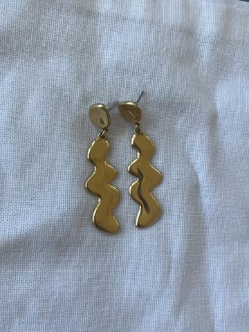 Madewell squiggle drop earrings