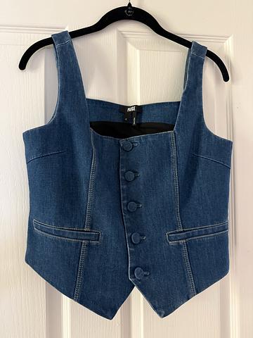 Denim vest