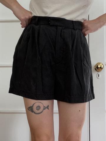 Pleated Trouser Shorts