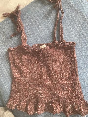 Leo floral smocked top