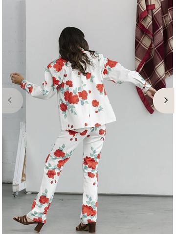 Roses Shirt Jacket