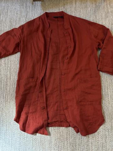 Linen duster