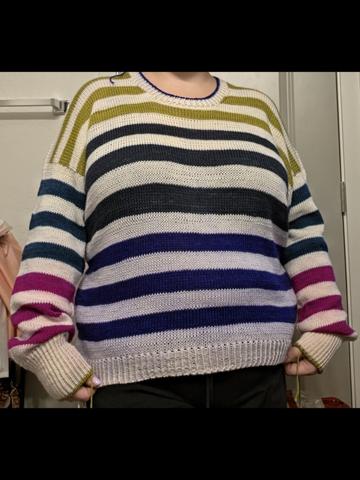 Stripe Hype Sweater
