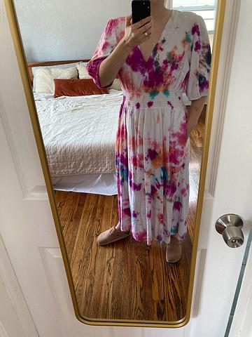 Tie dye dress