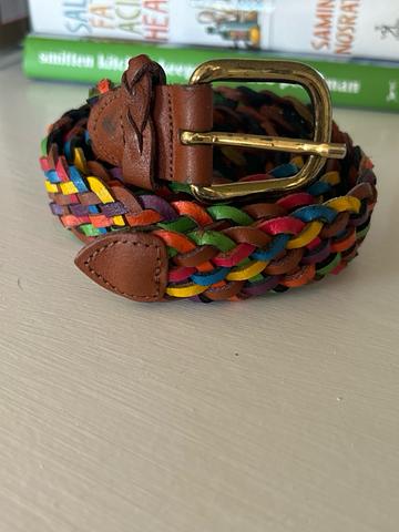 Vintage leather belt