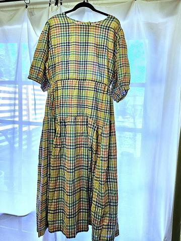 League Chex Dress
