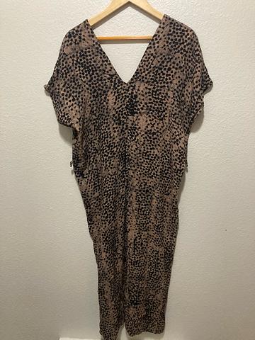 Easy Jumpsuit in Snakebite