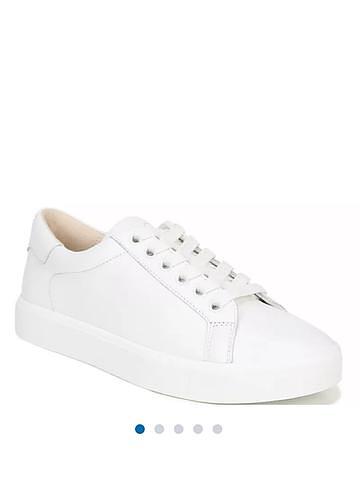 White Leather Ethyl Sneaker