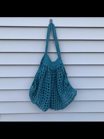 crochet french market bag