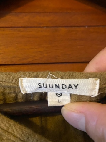 Shop Suunday Dolman Dress, size Large, color Tapenade