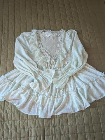 Mona Babydoll Tunic Blouse