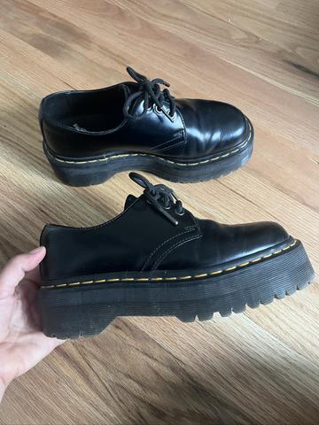 1461 Quad Platform Oxfords