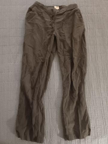 Cotton/linen pants