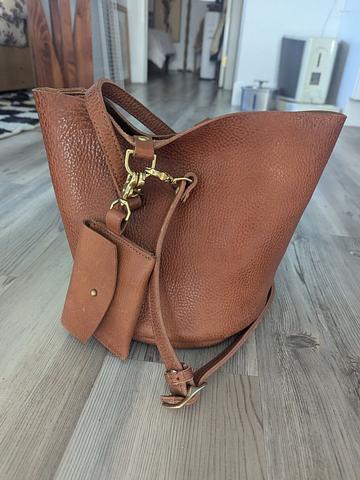 Medium size bucket bag