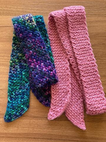 Skinny scarves