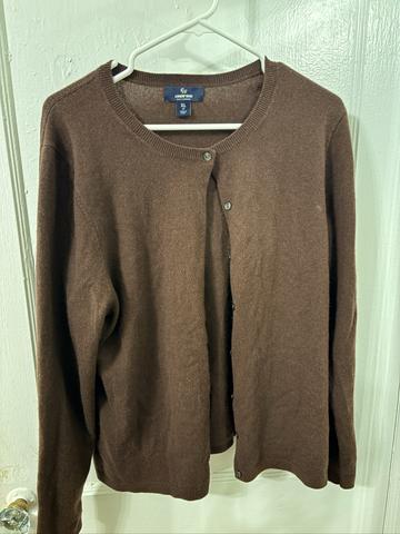 cashmere cardigan