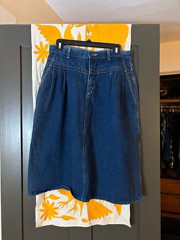 Denim skirt
