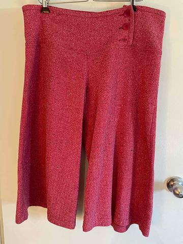 Pink speckled Culottes