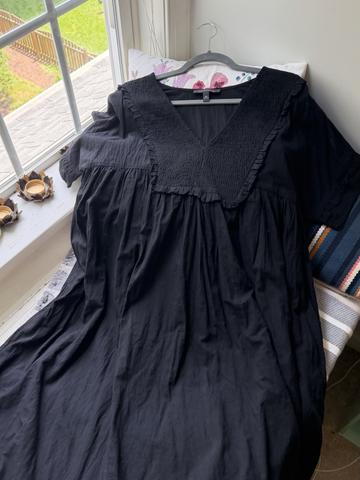 Black Cotton Dress