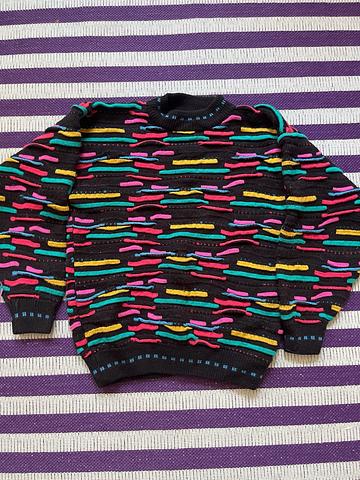 Colorful 80s Sweater