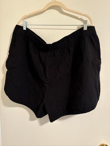 Cotton gauze shorts