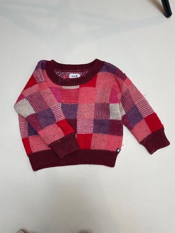 Baby Alpaca Patchwork sweater