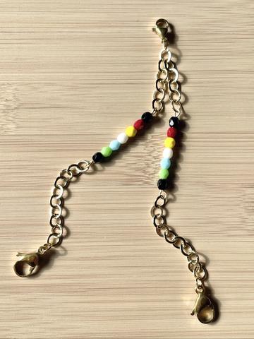 Disability Pride mask chain
