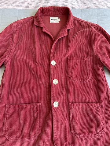 Corduroy Utility Jacket in Elderberry