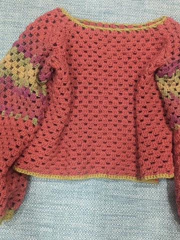 Granny Square Sweater