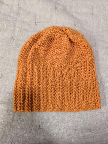 Squishy handknit beanie