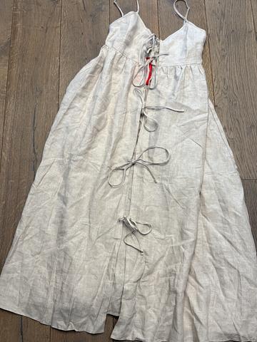 RAE linen ties maxi