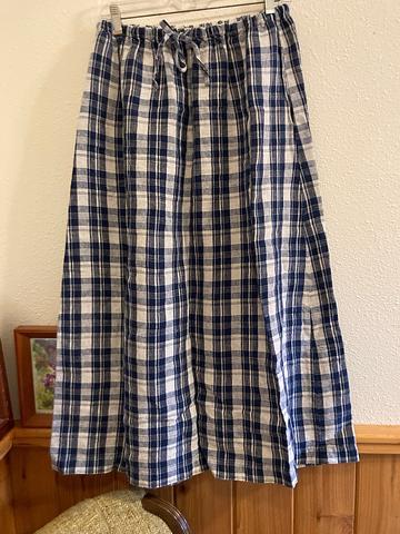 Adrie plaid skirt