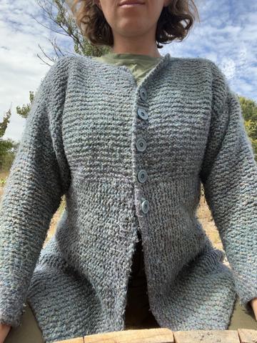 Hand knit Cardigan