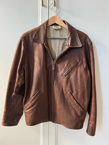 Made in USA leather jacket