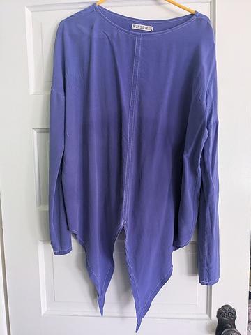 Silk tie top (sample)