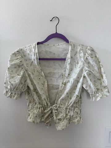 Front Tie Top (Cool Stitches Pattern)