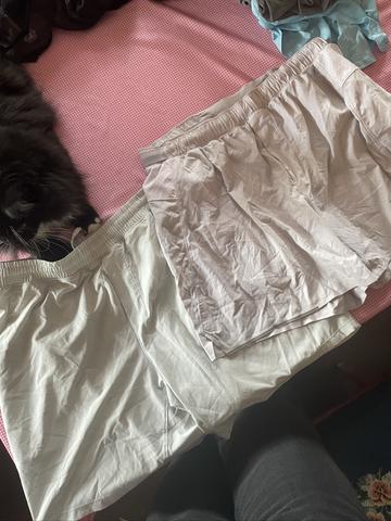 Two pairs men’s running shorts