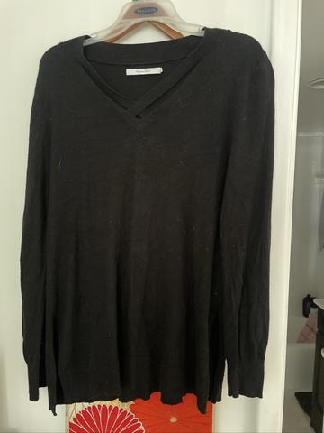 Black sweater