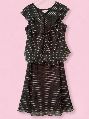 Polka Dot Silk Set