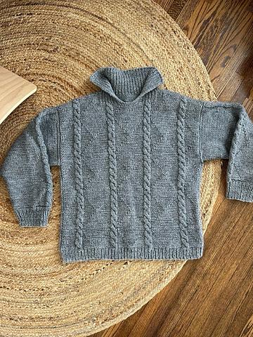 Wool Collared Knit Sweater