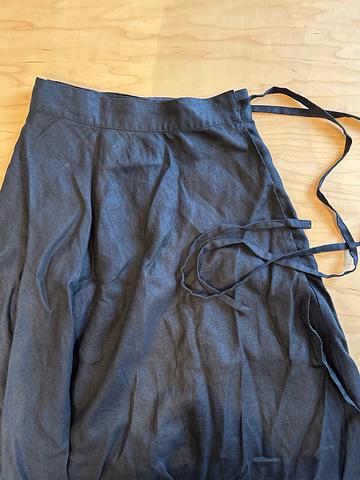 NPL wrap skirt